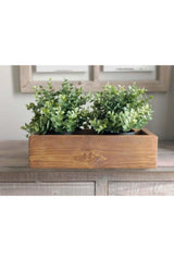 Wooden Potted Succulent Cactus or Organizer Multi-Purpose Box - Swordslife