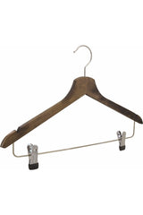 Wooden Skirt Pants Shirt Hanger