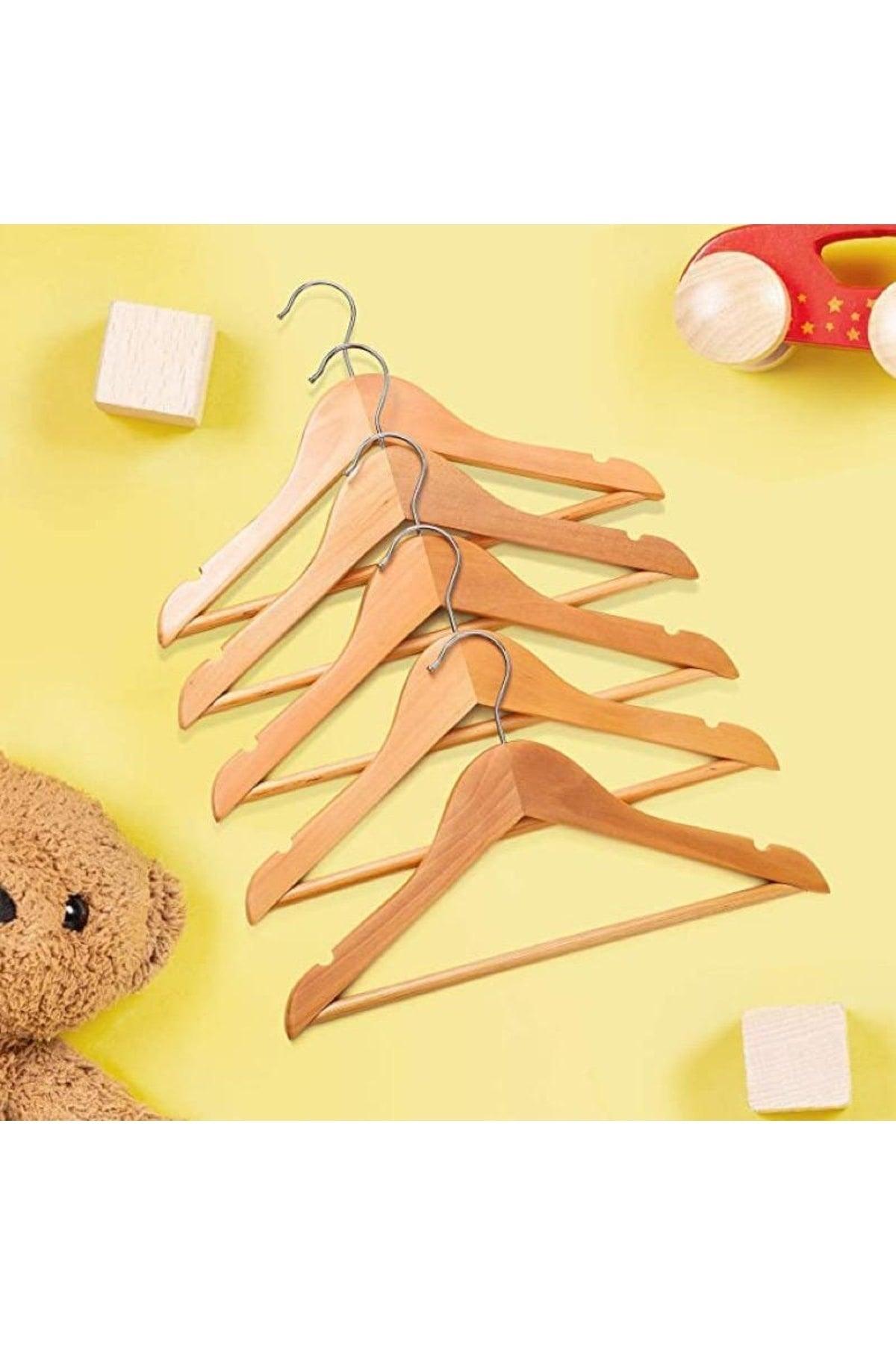 Wooden Children's Clothes Hanger Baby Hanger Clothes and Clothes Hanger 12 Pcs Special Series -with Video Analysis- - Swordslife