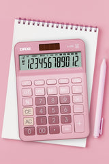 X-200 Pink Calculator 18x13 cm New Model