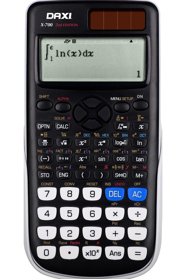 X-700 Black Scientific Calculator 552