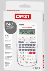 X-800 White Scientific Calculator 240