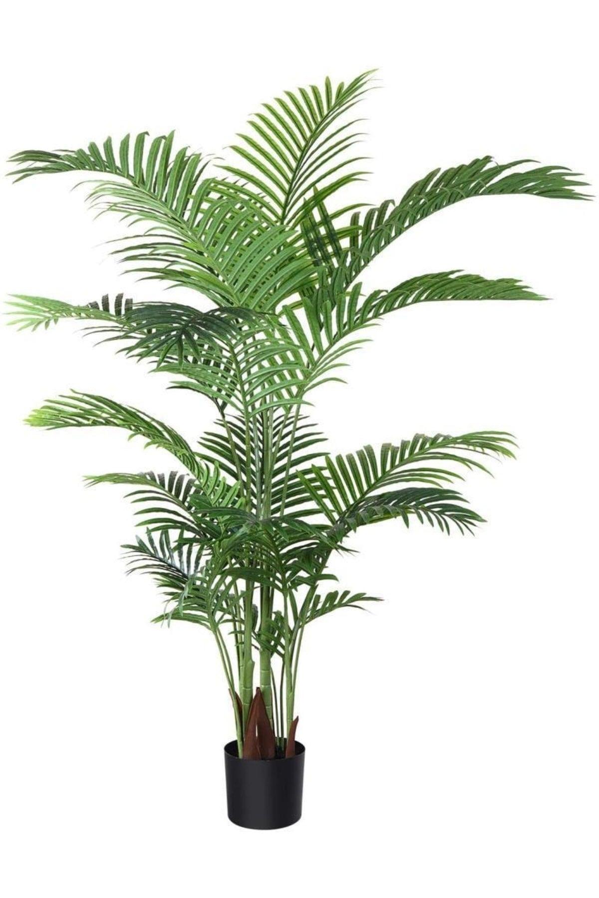 Artificial Tree Areca Tree Palm Tree Living Room Plant 160cm12 leaves - Swordslife