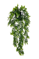 Artificial Flower Pot Hanging Boxwood Eucalyptus Artificial Ivy 60cm - Swordslife