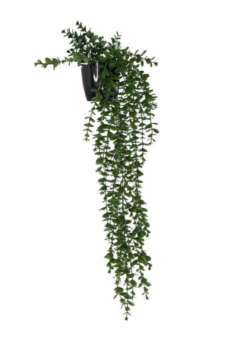 Artificial Flower Pot Hanging Boxwood Eucalyptus Artificial Ivy Pastel 75cm - Swordslife