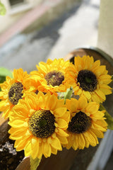 Artificial Flower Artificial Sunflower Bunch - Swordslife