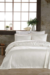 Bedspread Garden Cream Double - Swordslife