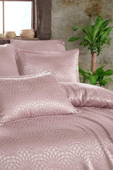 Bed Cover Set Double Jacquard Chenille Fabric Garden Rosehip - Swordslife