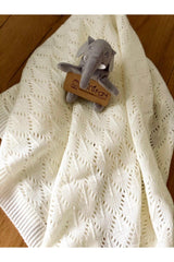 New Born Knitwear Baby Blanket Royal - Swordslife