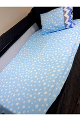 Star Pattern Elastic Bed Sheet ** Pillow and Pillow Case Gift** (Suitable for All Sizes in the Description) - Swordslife