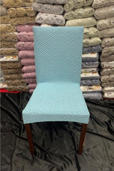 High Quality Chair Cover Set Chair Cover . (6 PCS) Turquoise - Swordslife