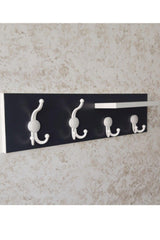 Zenondekor Coat Hanger Wall Hanger Clothes Hanger (70) Cm Anthracite %100 Mdf - Swordslife