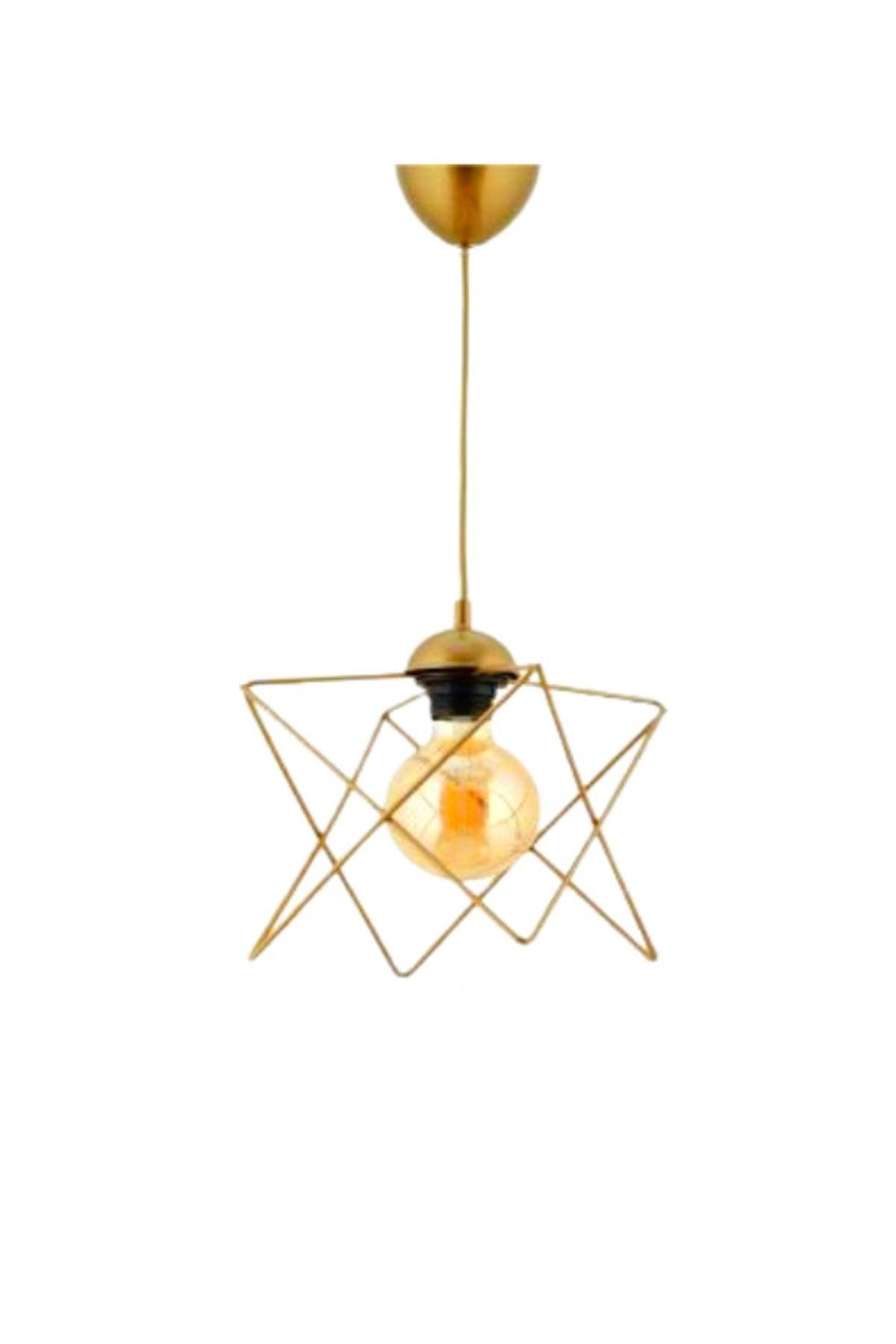 Zigzag Single Tumbled Pendant Lamp Chandelier - Swordslife