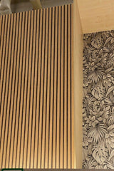 Emerald Exclusive 7610 Wainscot Panel Wooden Wall Bead Patterned Wallpaper 5,30 M² - Swordslife